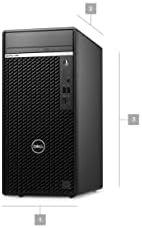 Dell Optiplex 7000 7000 MT Mini Tower Desktop | Core I5-1TB SSD + 1TB HDD - 32GB RAM | 6 ליבות @ 4.8 ג'יגה